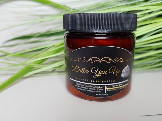Oatmeal Almond Whipped Body Butter